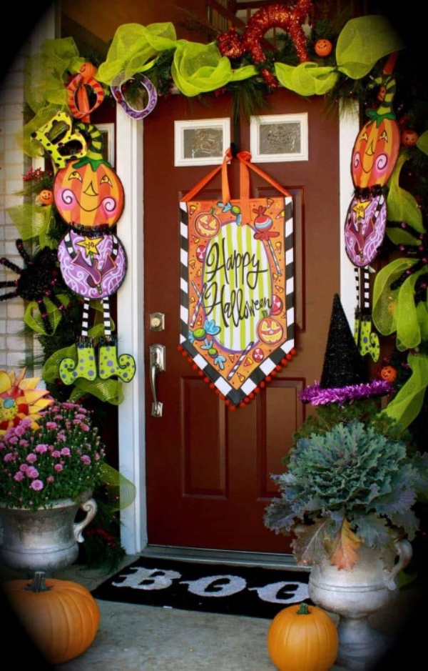 Decorate house entry