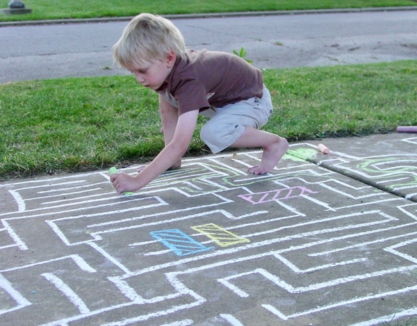 Easy Chalk Paint Ideas For Kids