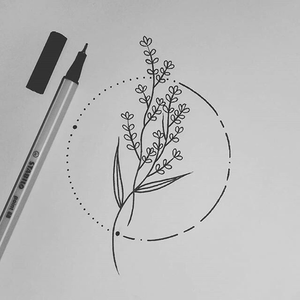 40 Simple Circle Drawing Ideas