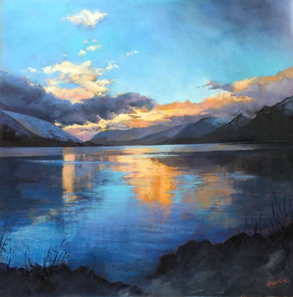 Landscape Pastel Paintings