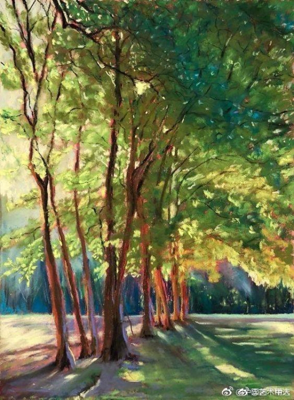 Landscape Pastel Paintings