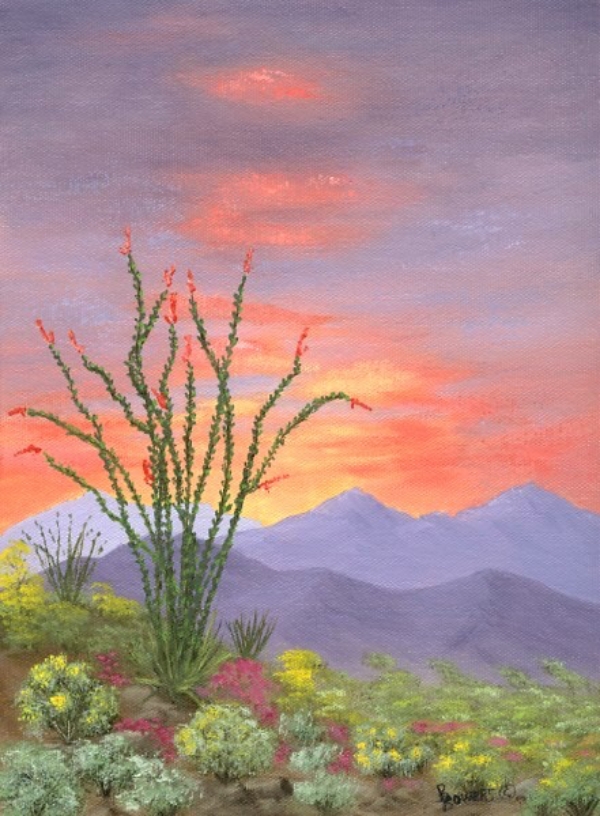 Landscape Pastel Paintings