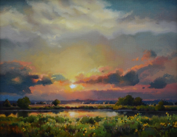 Landscape Pastel Paintings