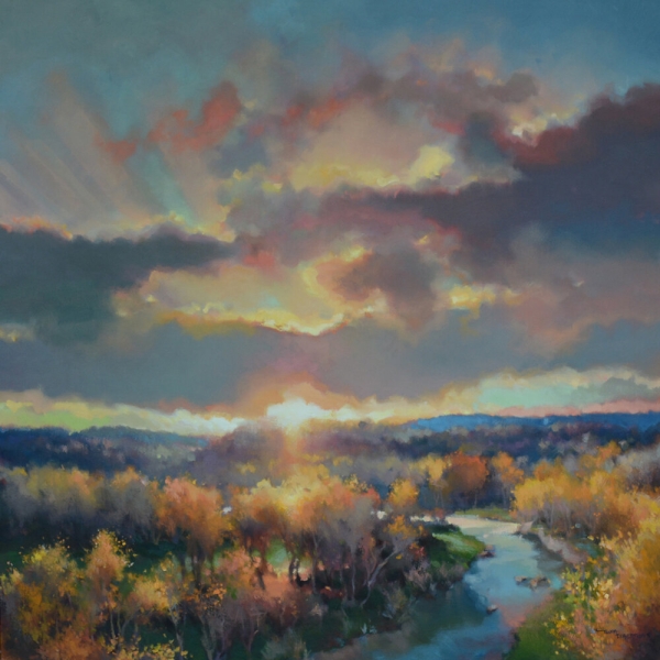 Landscape Pastel Paintings