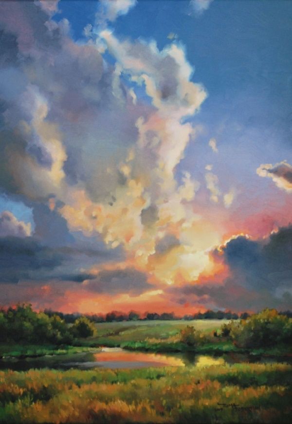 Landscape Pastel Paintings