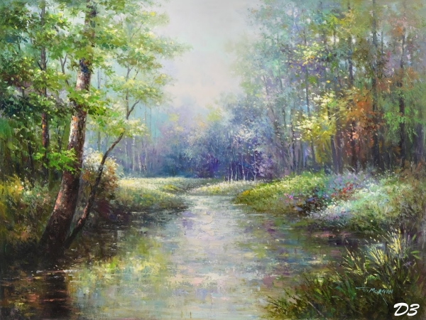 Landscape Pastel Paintings