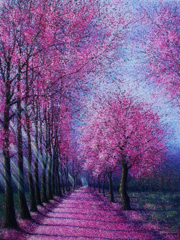 Landscape Pastel Paintings