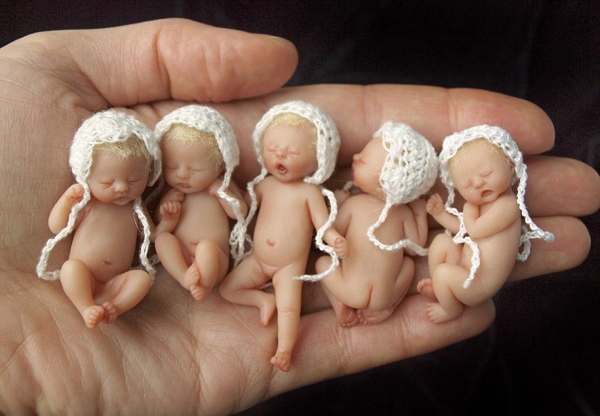 Tiny Baby Sculptures