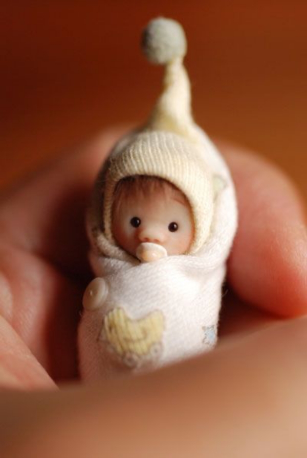 Tiny Baby Sculptures