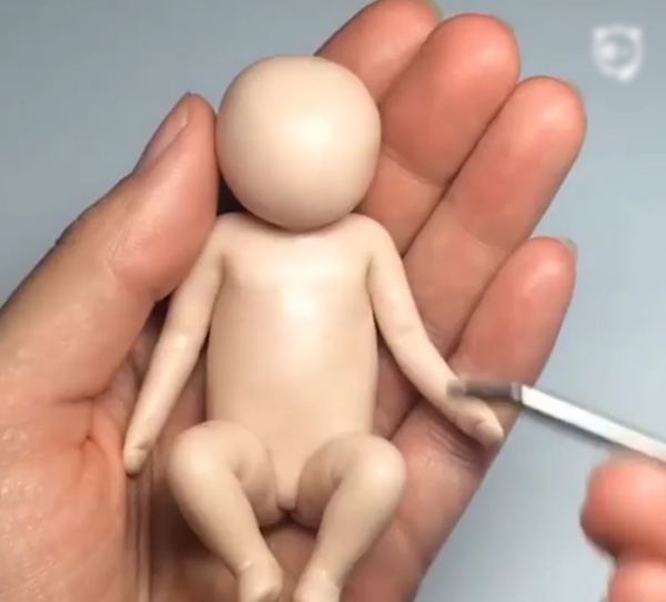 Tiny Baby Sculptures