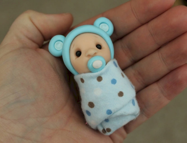 Tiny Baby Sculptures