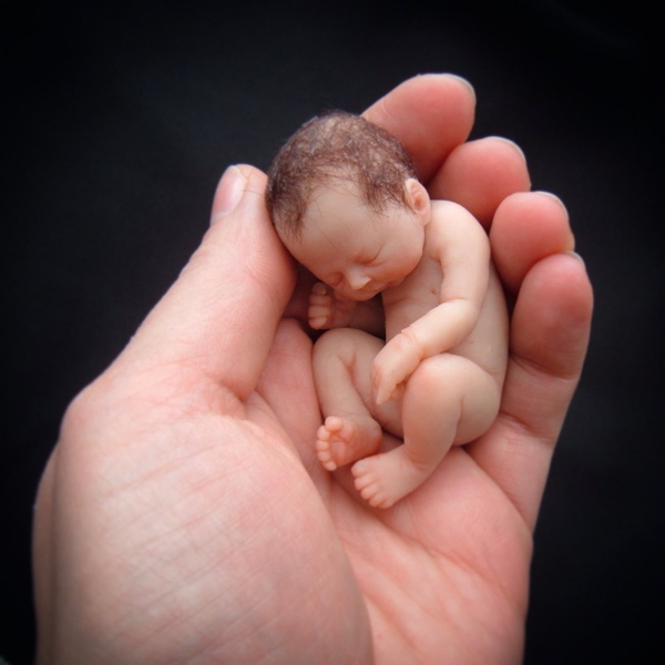 Tiny Baby Sculptures