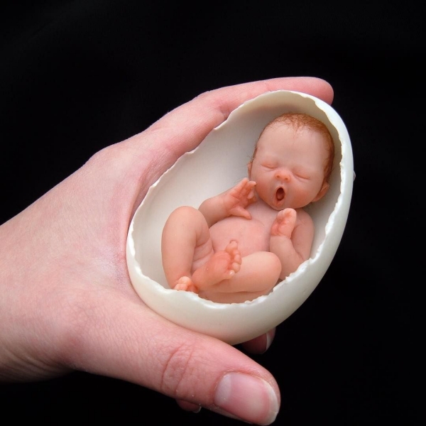 Tiny Baby Sculptures