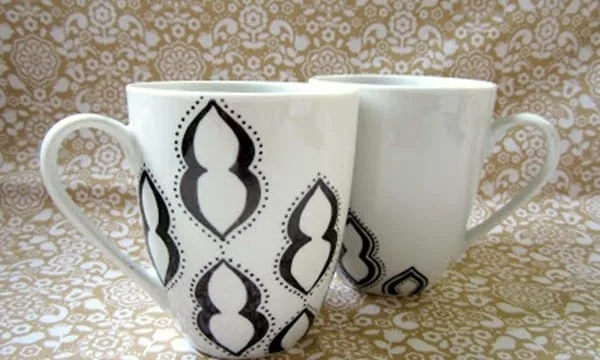 40 Creative Coffee Mug Painting Ideas 34