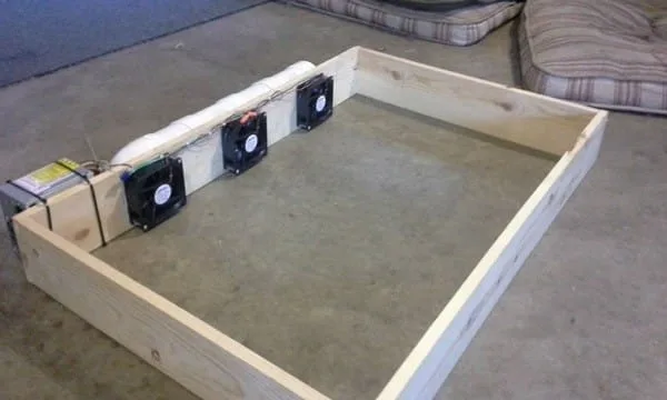 DIY Redneck Air Conditioned Dog Bed Tutorial4