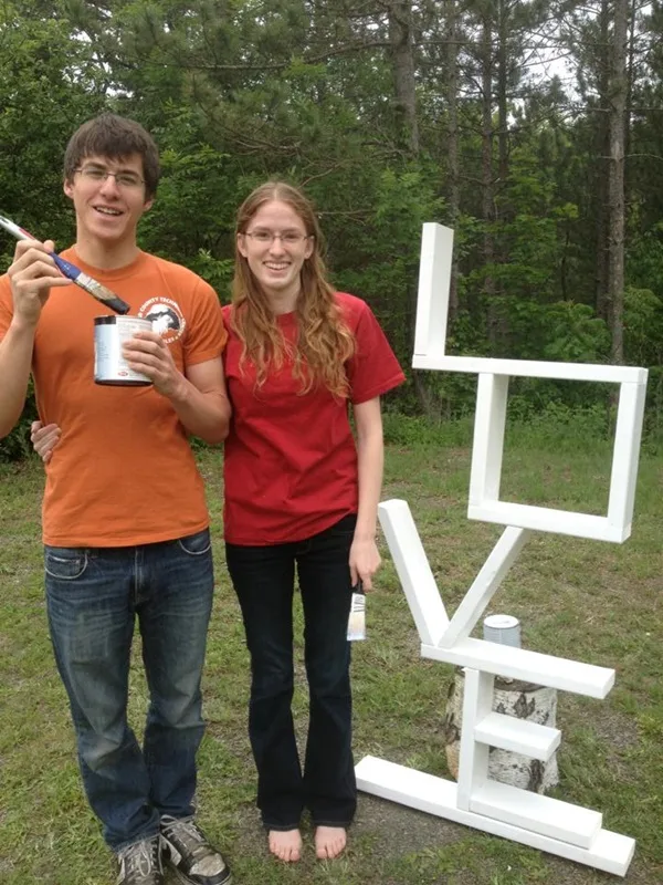 How to Make a DIY Love Shelf 5