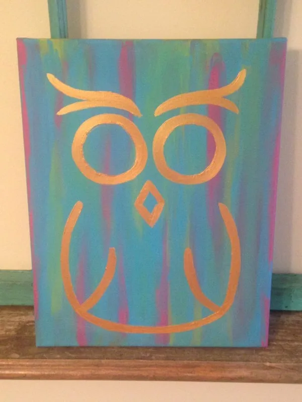40 Easy Canvas Painting Ideas 4