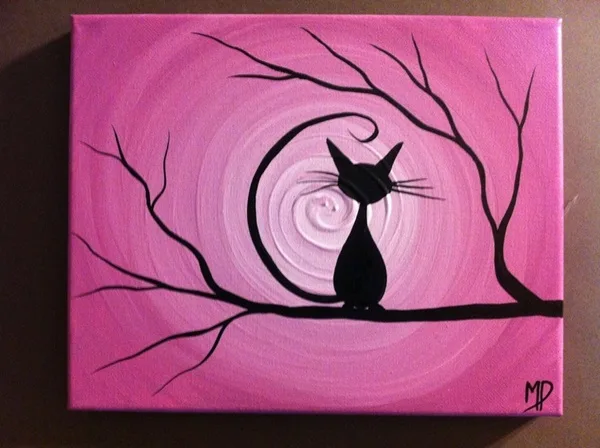 40 Easy Canvas Painting Ideas 5