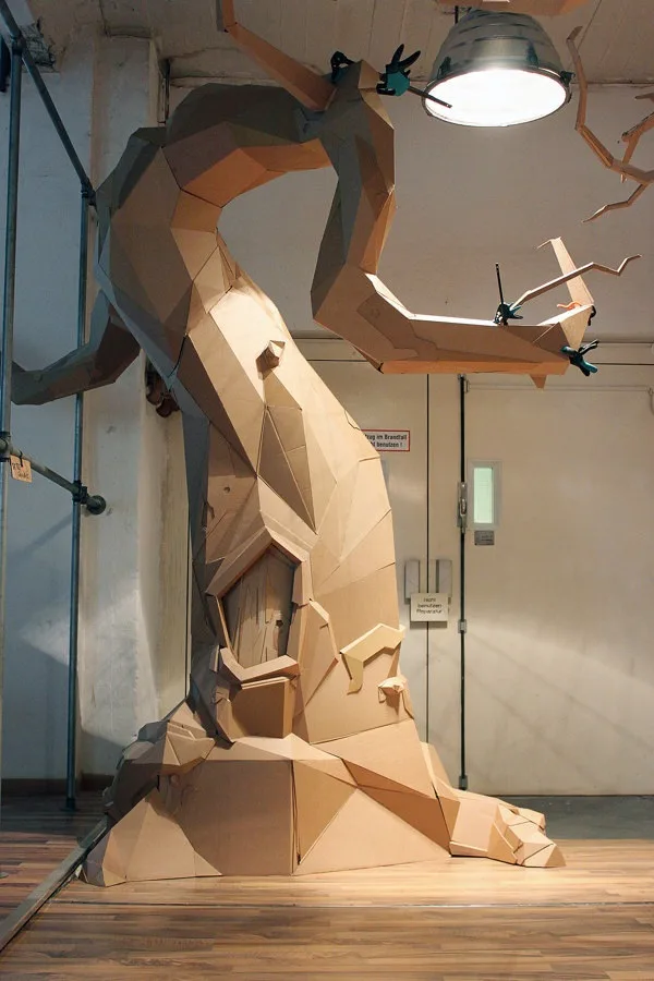 30 Amazing Cardboard Sculptures 29