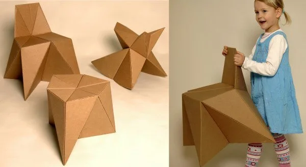 30 Realistic Cardboard Furniture Ideas 13