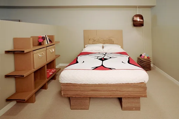 30 Realistic Cardboard Furniture Ideas 18