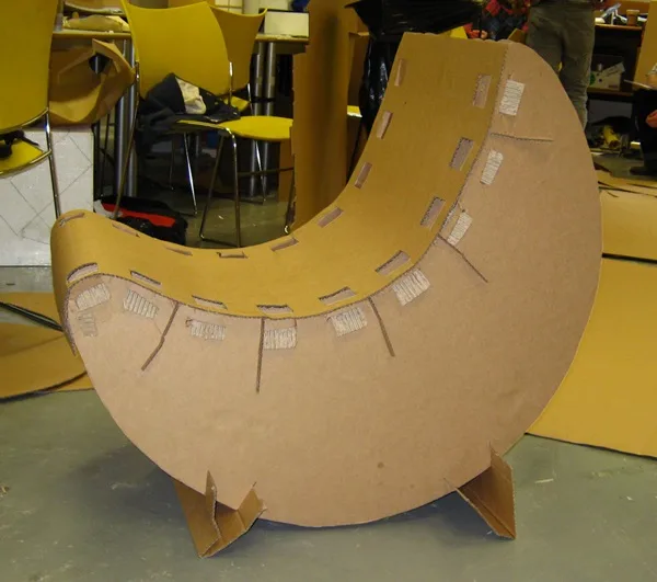 30 Realistic Cardboard Furniture Ideas 25