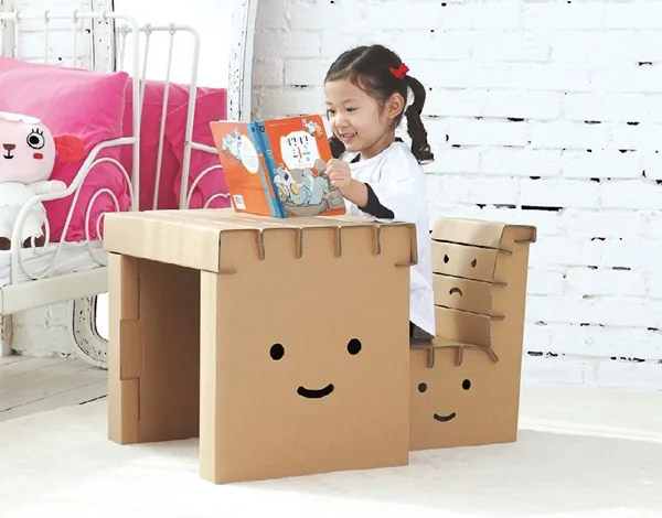 30 Realistic Cardboard Furniture Ideas 27