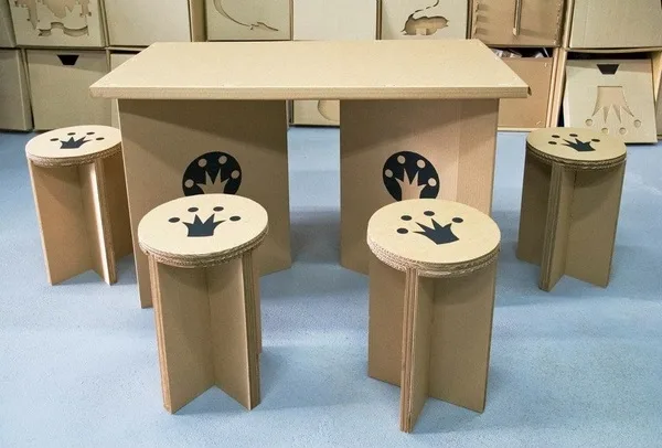 30 Realistic Cardboard Furniture Ideas 5