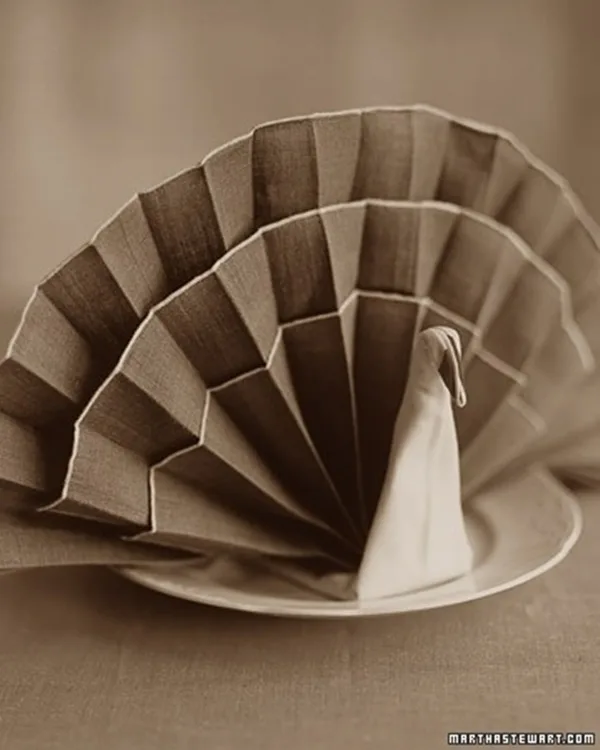 30 Creative Napkin Folding Ideas 2