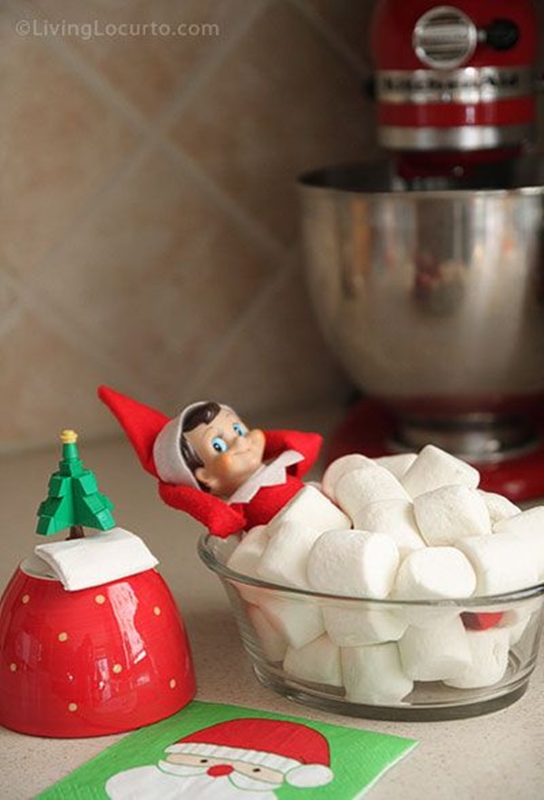 Top 20 Cute and Attractive Elf on the Shelf Ideas