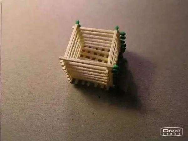 35 Experimental Matchstick Art Ideas 12