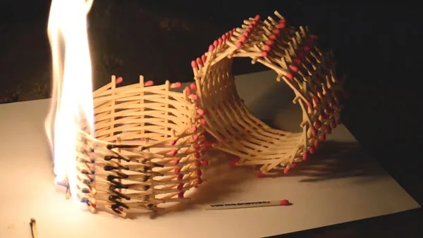 35 Experimental Matchstick Art Ideas 27
