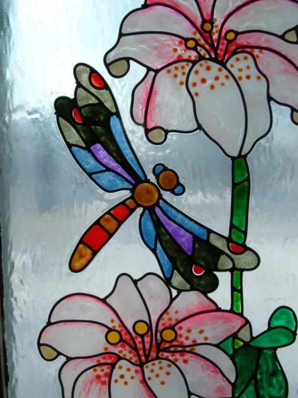 Window Glass Painting Designs for Beginners00009