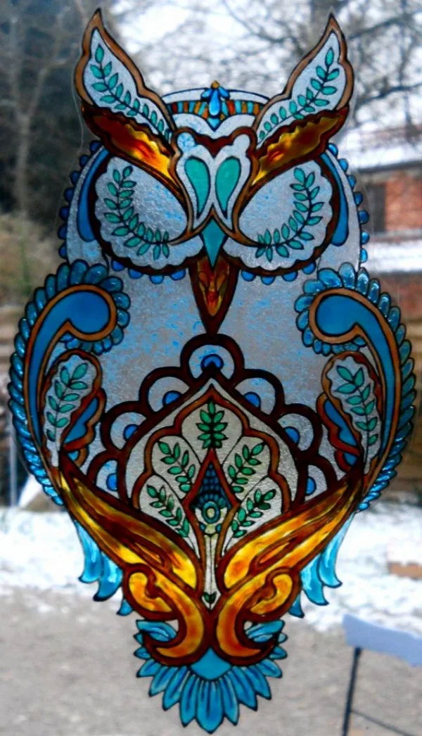 Window Glass Painting Designs for Beginners00010