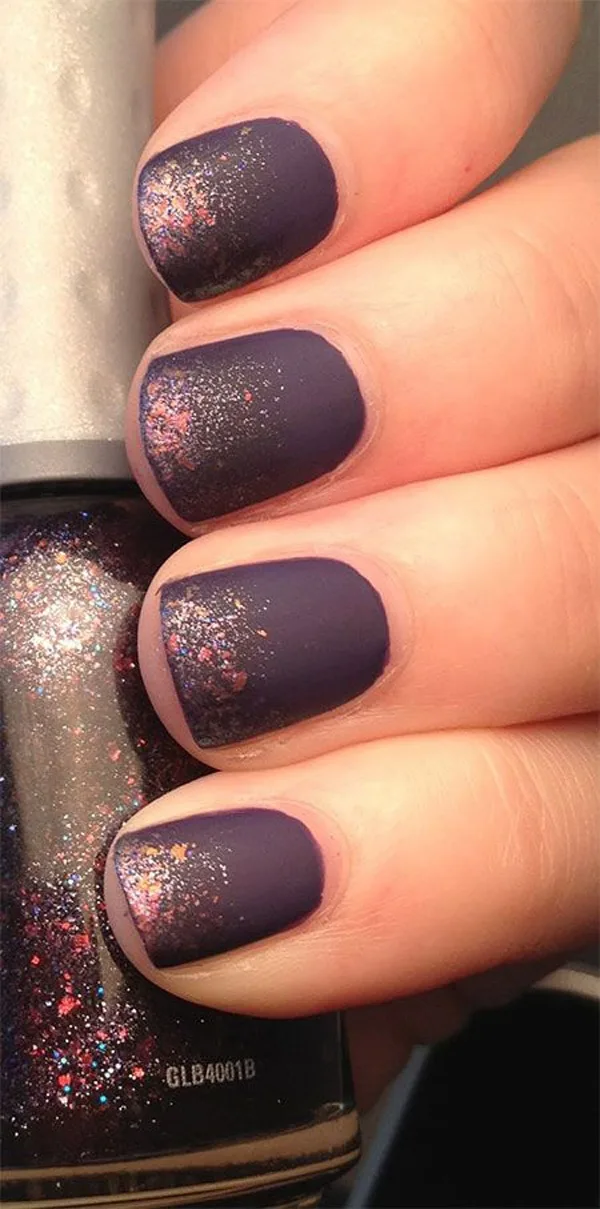 40 Easy and Attractive Fall Nail Art Ideas 15