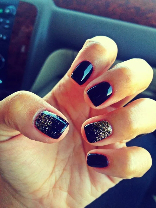 40 Easy and Attractive Fall Nail Art Ideas 16