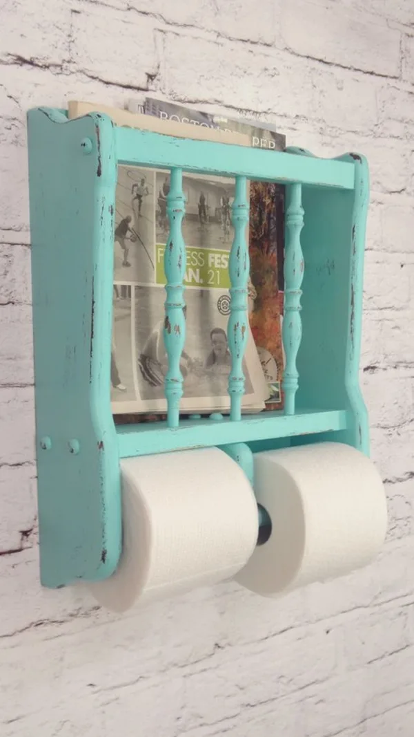 amazing ideas of DIY toilet paper holder 7