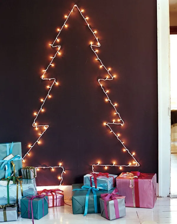 DIY String Light Decoration Ideas