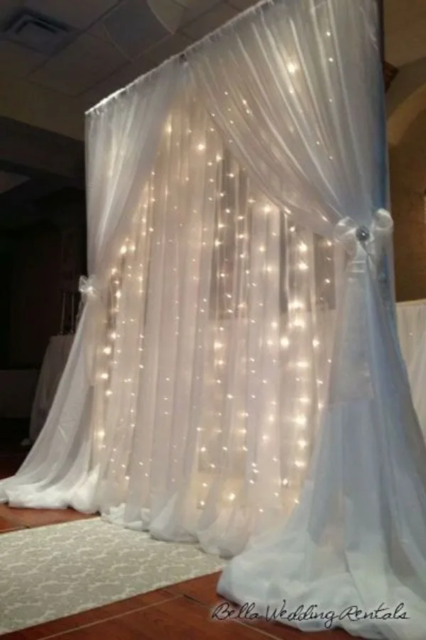 DIY String Light Decoration Ideas