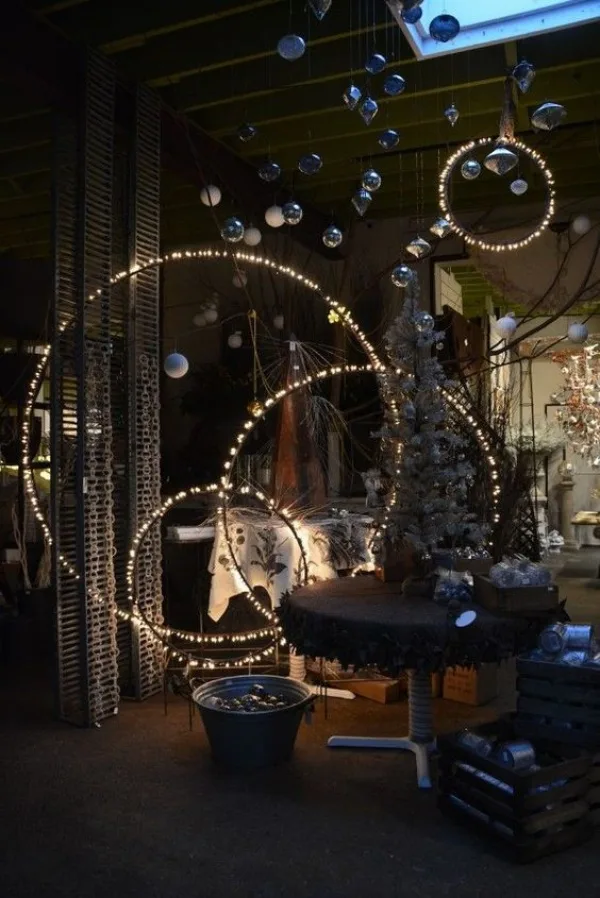DIY String Light Decoration Ideas