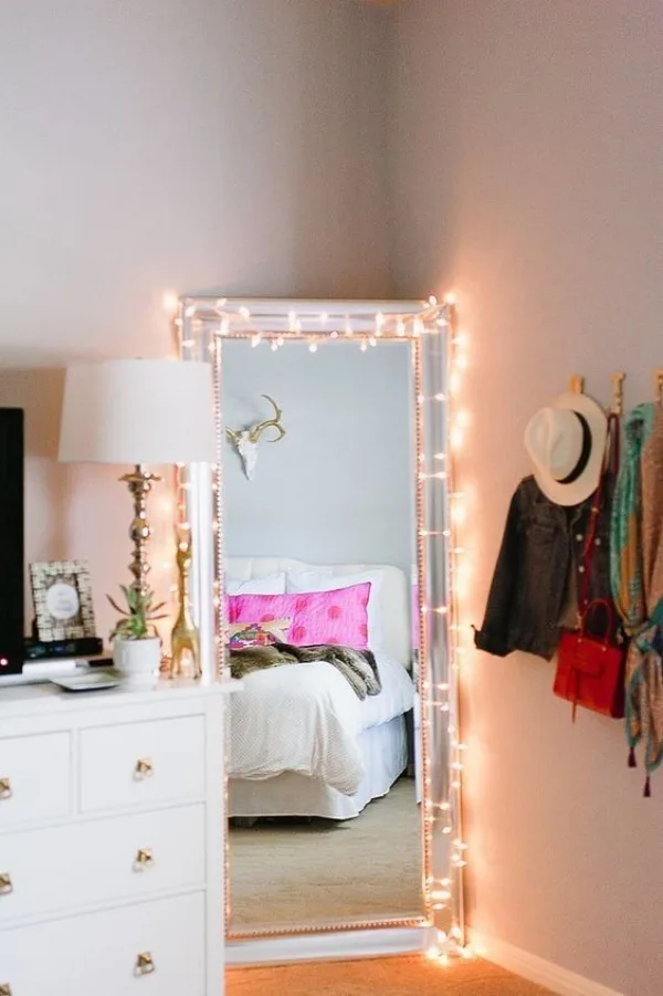 DIY String Light Decoration Ideas
