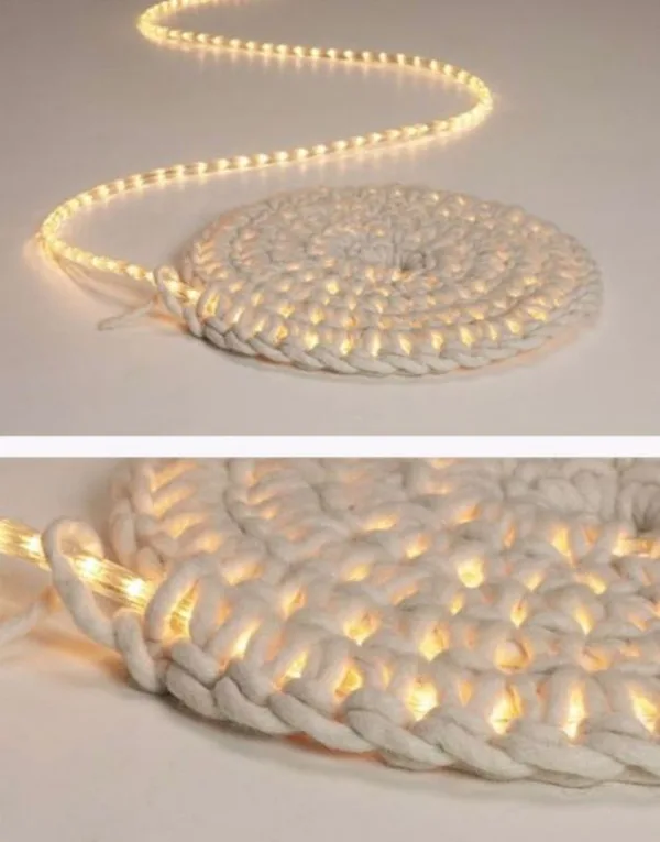 DIY String Light Decoration Ideas