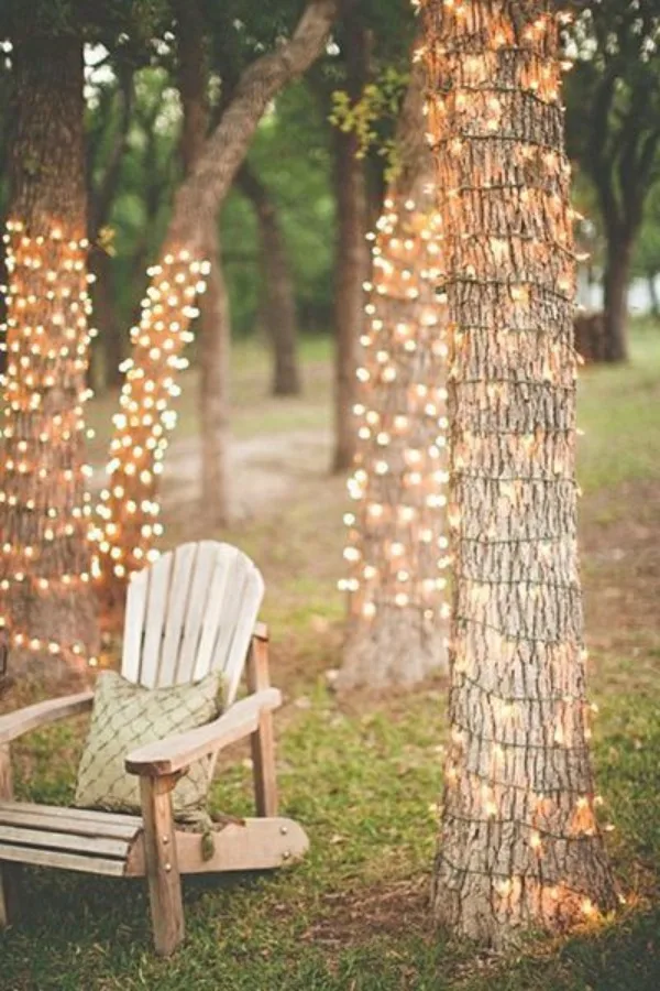 DIY String Light Decoration Ideas