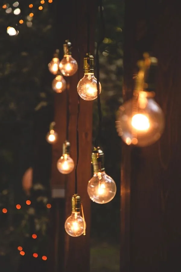 DIY String Light Decoration Ideas