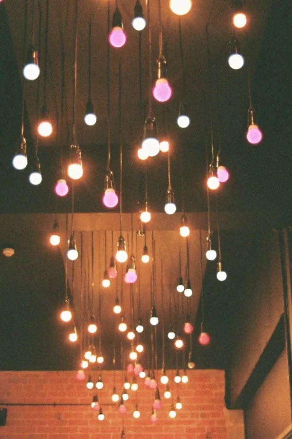 DIY String Light Decoration Ideas