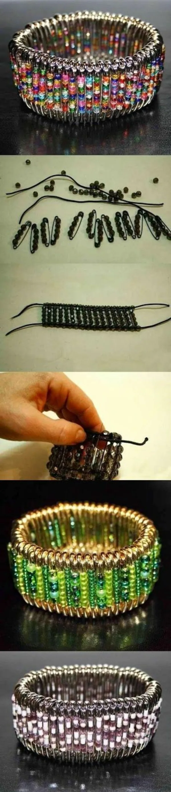 Make Your Own DIY Safety Pin Jewelry Ideas