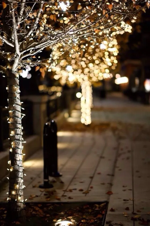 DIY String Light Decoration Ideas