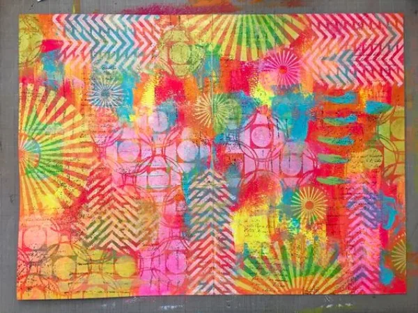 Easy Dabbing Art Examples