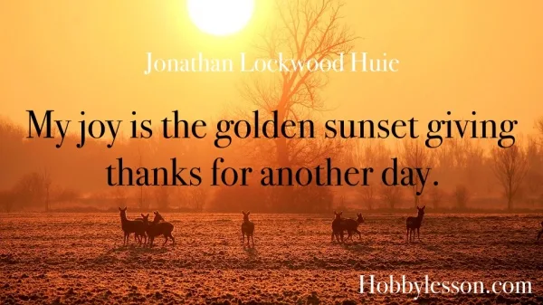 Inspirational Sunset Quotes