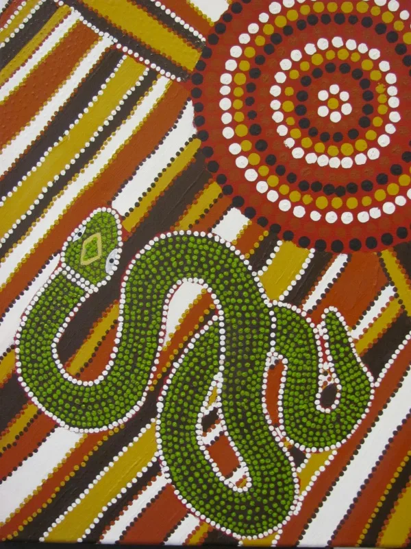 Aboriginal Art Dot Paintings